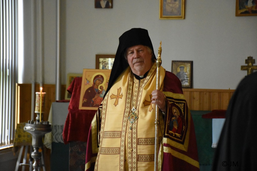 Metropoliitta Ambrosius pyhän Kosmaan kappelissa