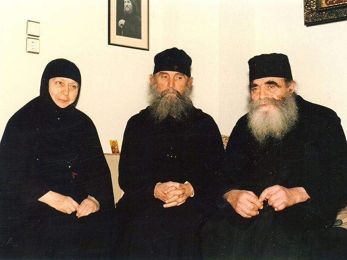 Gerontissa Makrina, vanhus Efraim ja isä Joosef
