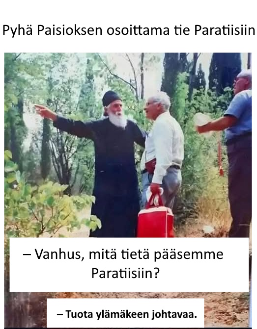 Pyhä Paisios - tie Paratiisiin